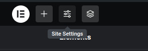 default styles site settings